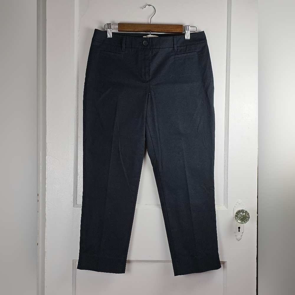 Talbots Black Capri Pants Like New 8 Petite